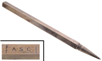 Tiffany & Company: Sterling Silver Poin Rule