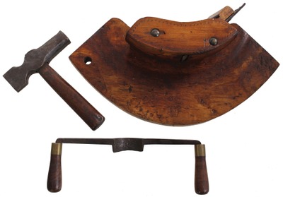 Assorted Makers: Three Extra Clean Coopers' Tool