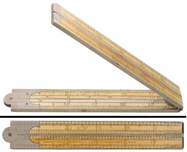 Stanley Rule & Level, No. 87: Two-Foot, Four-Fold Folding Rule