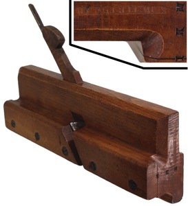 M. Deter, Philadelphia, Pennsylvania: Early Slip Sided Bea Molding Plane