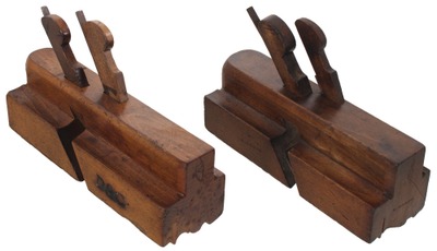 Assorted Makers: Two Extra Wide Dbl. Wedge "complex "g Planes