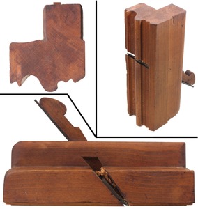 Mockridge & Francis, Newark, New Jersey: Massive Steep Q/Og Ast. Molding Plane