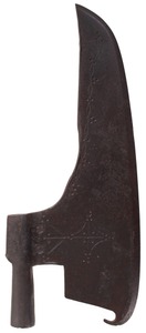 Unmarked: Spectacular 18th C. Corinthian Axe