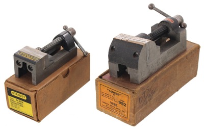 North Brothers Division of Stanley Tools, Philadelphia, Pennsylvania: Two Extra Clean Machinist's Vises