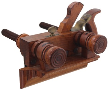 E.W. Carpenter, Lancaster, Pennsylvania: Handled Beech Plow Plane