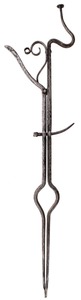 Unmarked: Hand Forged 18th C. Ember Tongs