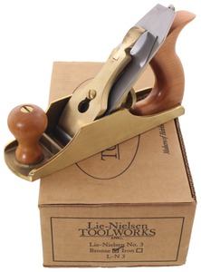 Lie-Nielsen Tool Works, Warren, Maine, No. LN-3: Unused 1 3/4" Smoothing Plane