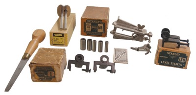 Stanley Rule & Level: Four Original Box Stanley Tools