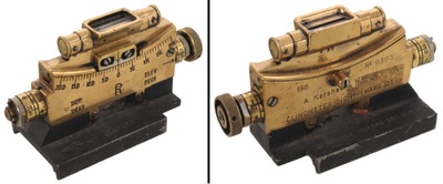 A. Kershaw & Son, Ltd., Leeds, England: Precision Brass Inclinometer Level