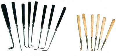 Unmarked: Two Sets Of Early Medical Tools