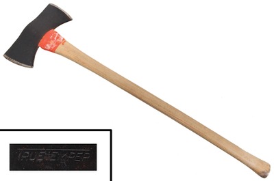True Temper, Cleveland, Ohio: Unused Double Bit Felling Axe