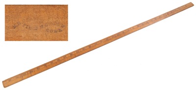 E.M. Chapin, Pine Meadow, Connecticut: Early Yard Measure Rule