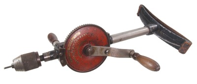 Goodell Pratt Company, Greenfield, Massachusetts, No. 677: Unus. Aluminum Body Breast Drill