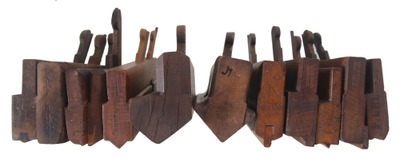 Assorted Makers: Lot Of User Modified Molding Planes