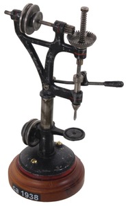 Unmarked: "Bohrmaschine" Drill Press & Motor