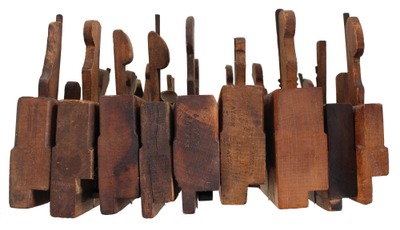 Assorted Makers: Nine Clean & Usable Dado Molding Plane