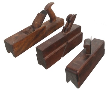 Assorted Makers: Three Spec. Purp. Woodworking Planes