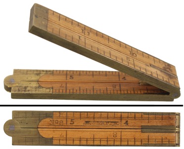 H. Chapin, No. 8: One Foot, Four Fold Folding Rule