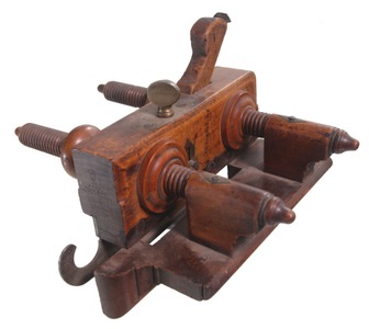Varvill & Son, York, England: Fancy Unhandled Plow Plane