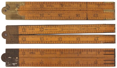 Assorted Makers: Three Early Maker Folding Rules