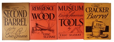 Eric Sloane, New Milford, Connecticut: Four Extra Clean Tool Reference Books