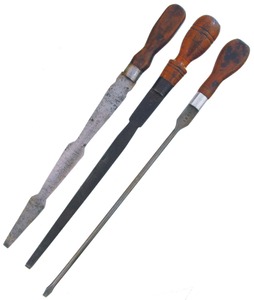 Assorted Makers: Three Early Large Size Screwdrivers