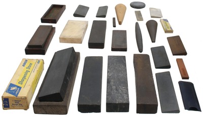 Assorted Makers: Lot Of Clean & Usabl Sharpening Stones