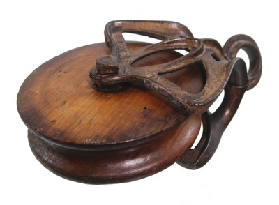 Louden Machinery Company, Fairfield, I, No. A21: Heavy Duty Cast Iron Barn Pulley