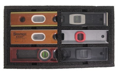 L.S. Starrett Company, Athol, Massachusetts: Salesman's Sample Display Of Levels