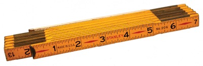 Stanley Tools, No. 206: Extension Zig Zag Folding Rule