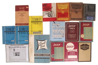 Assorted Makers: Lot Of Original Tool Catalogues
