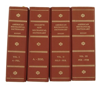 Edward H. Knight: American Mechanical Dictionary Reprint