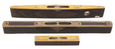 Assorted Makers: Three Scottish Mkr. Spirit Levels