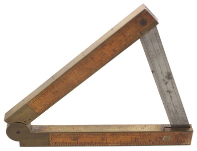 Stephens & Company, Riverton, Connecticut, No. 36: Level/Inclinometer Folding Rule