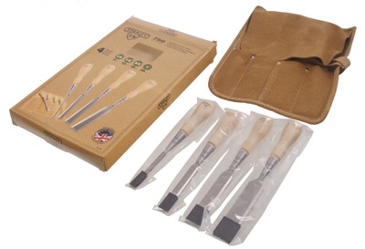 Stanley Tools, No. 750: Set Of Four Later Type Socket Chisels