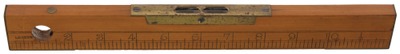 Unmarked: Classic Boxwood Rule & Level Combination Tool