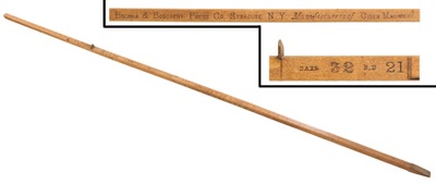 Kerby & Bro. Makers, New York, New York: "Boomer & Boschert" Promotional Rule