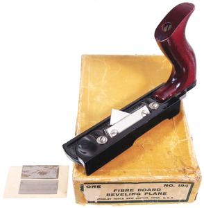 Stanley Rule & Level, No. 194: Fibre Board Beveling Plane