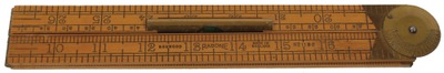 John Rabone & Sons,  Birmingham, England, No. 1190: Unused Three-Foot Folding Rule