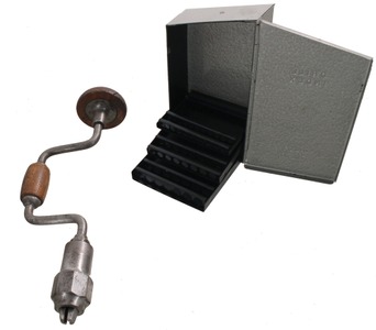 John Ascott Chapman, Sheffield, England: Six-Inch Sweep Non Ratcheting Bit Brace