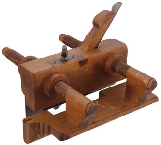 Ohio Tool Company (Unmarked), No. 106: Unhandled Applewood Plow Plane