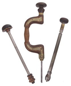 Assorted Makers: Three Drilling & Boring Tools