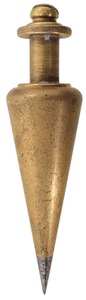 Suverkrop Instruments, Bakersfield, California, No. 9: Integral Reel "Micro" Plumb Bob