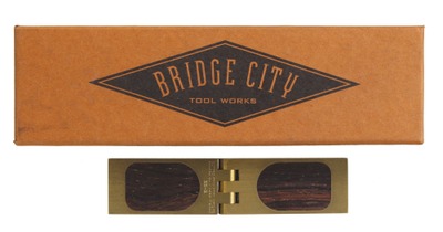 Bridge City Tool Company, Portland, Oregon, No. SS-2 ( X 2): Rosewood Infill Saddle Square