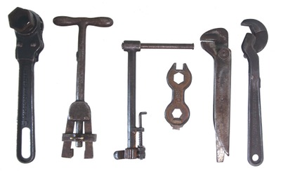 Assorted Makers: Lot Of Six Spec. Purp. Wrench