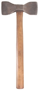 Unmarked: Uncommon 'bufferfly" Hatchet