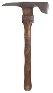 Unmarked: Unus. European Form "Strap" Hatchet