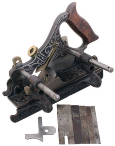 Stanley Rule & Level, No. 141: Rare "Type 1" Plow & Filletster Plane