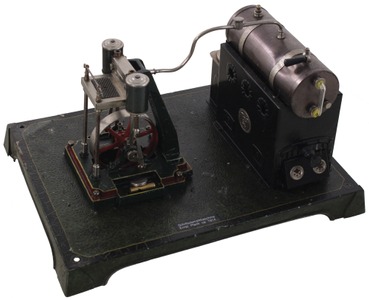 Ernst Plank, Nuremberg, Germany: "Schiffsdampmaschine Steam Engine