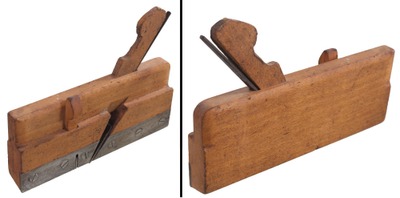 Malloch & Son, Perth, Scotland: Rare Dovetail Molding Plane